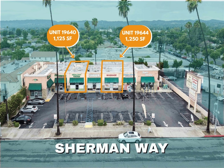 More Photos Of 19636-19648 Sherman Way, Reseda Storefront For Lease