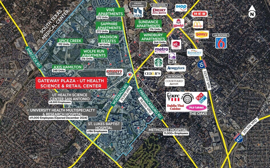 More Photos Of 8435 Wurzbach Rd, San Antonio Medical For Sale