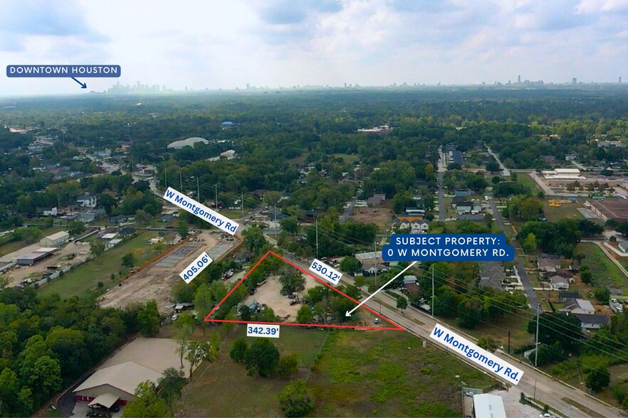 Primary Photo Of 9046 W Montgomery Rd, Houston Land For Sale