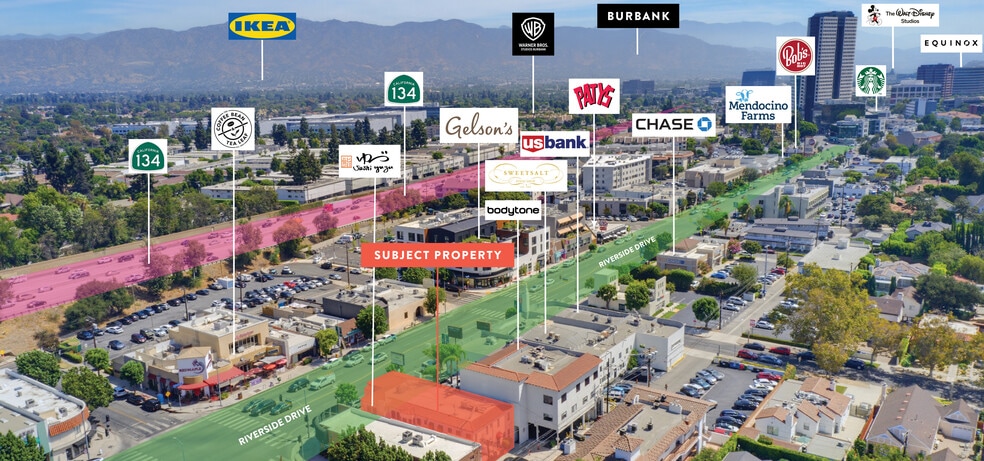 More Photos Of 10116-10120 Riverside Dr, Toluca Lake Office For Sale