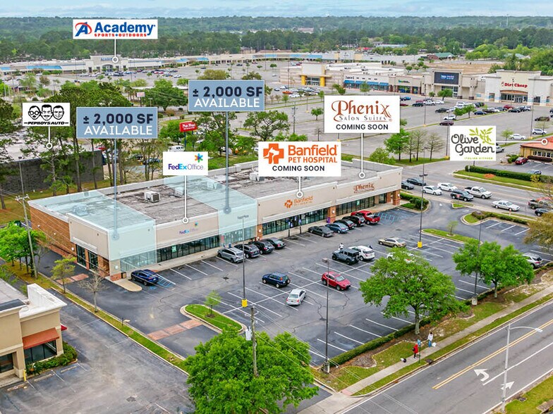 More Photos Of 3691 Airport Blvd, Mobile Storefront For Lease