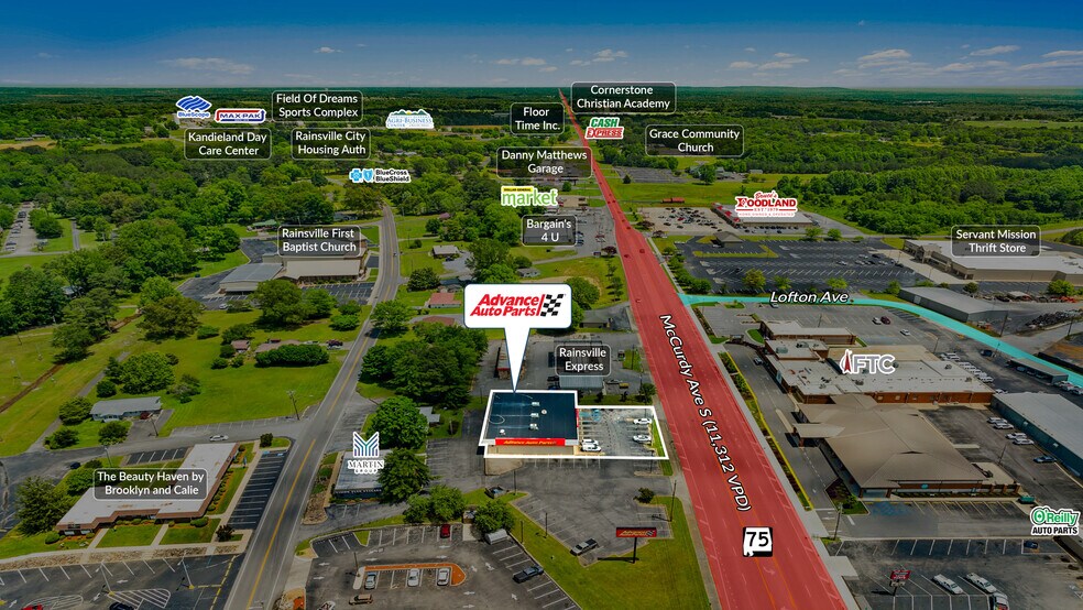 More Photos Of 111 N McCurdy Ave, Rainsville Auto Repair For Sale