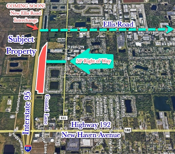 Primary Photo Of I-95 & Coastal Ln, West Melbourne Land For Sale