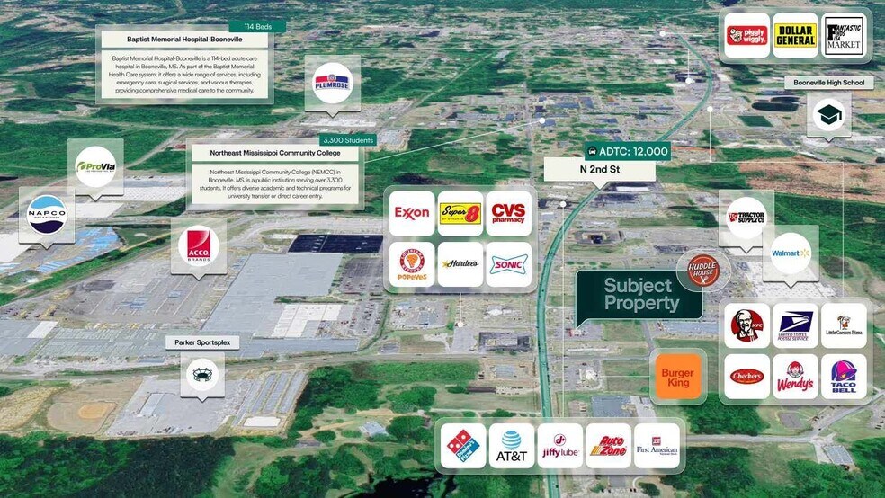 More Photos Of 1203 N 2nd St, Booneville Restaurant For Sale