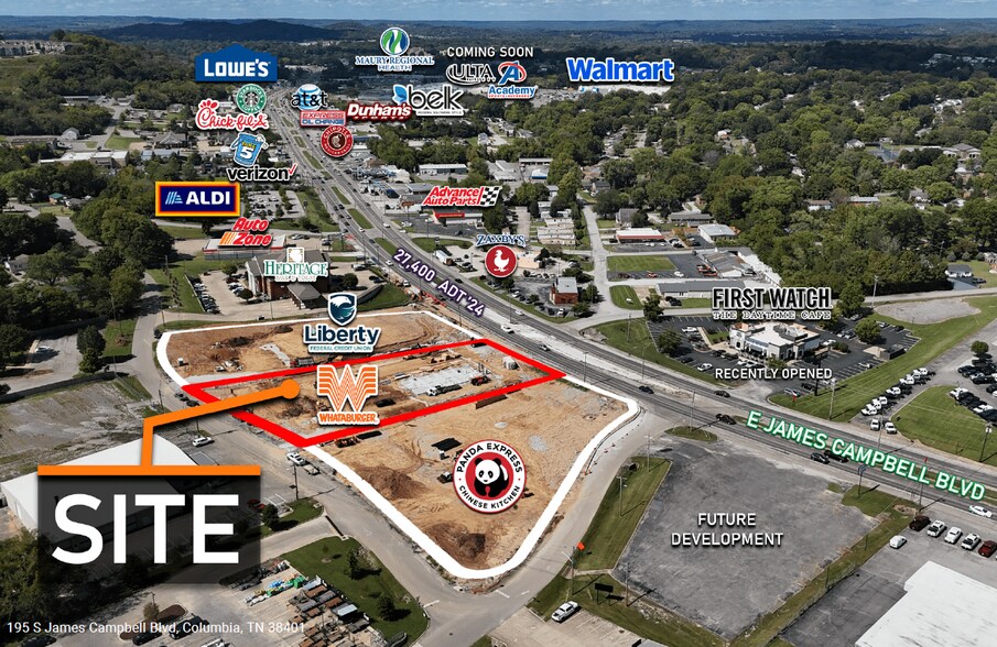 Primary Photo Of 195 S James M Campbell Blvd, Columbia Restaurant For Sale