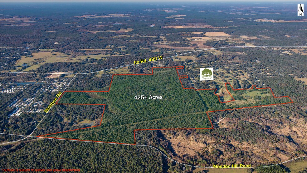 Primary Photo Of 23196 MONDON HILL Rd, Brooksville Land For Sale