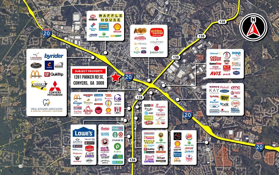 More Photos Of 1281-1283 Parker Rd SE, Conyers Office For Sale