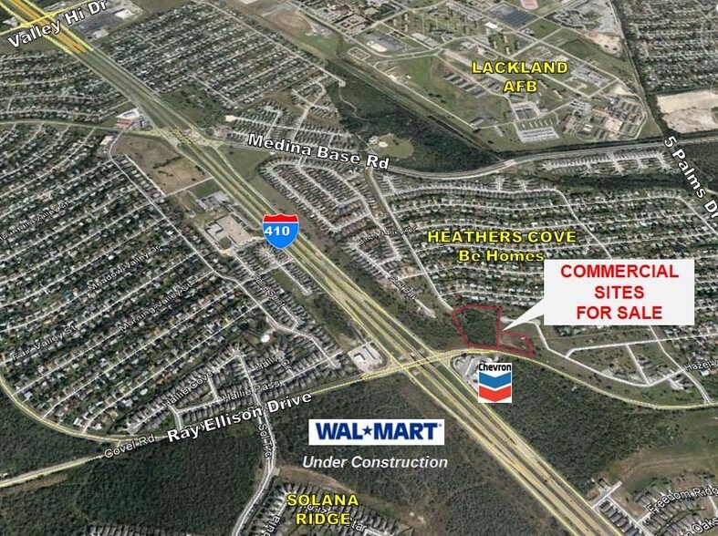 Primary Photo Of Ray Ellison & Loop 410 S, San Antonio Land For Sale