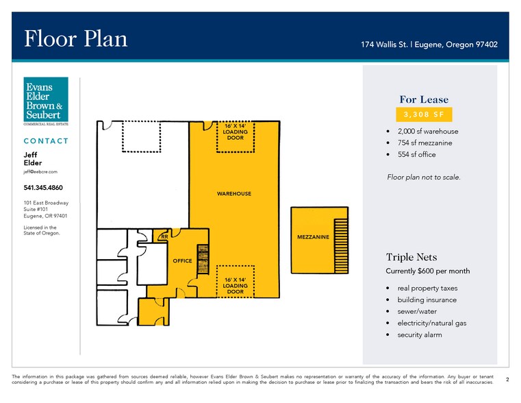More Photos Of 174 Wallis St, Eugene Warehouse For Lease