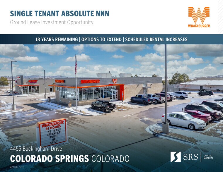 Primary Photo Of 4455 Buckingham Dr, Colorado Springs Fast Food For Sale