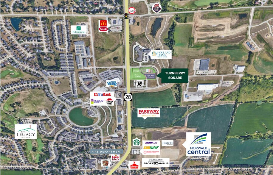 More Photos Of Highway 28 & Turnberry Drive, Norwalk Land For Sale