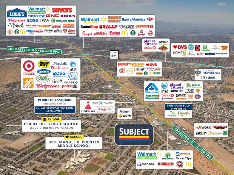 More Photos Of 3520 N Zaragoza Rd, El Paso General Retail For Sale