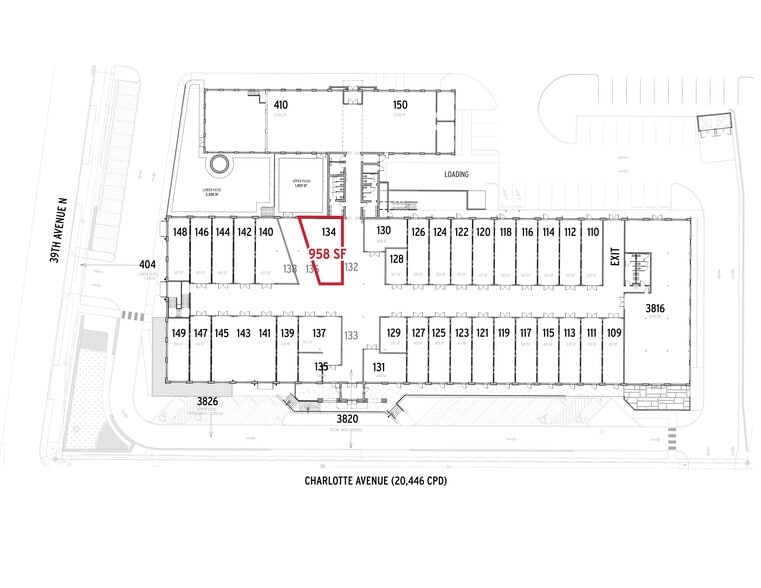 More Photos Of 3814 Charlotte Ave, Nashville General Retail For Lease