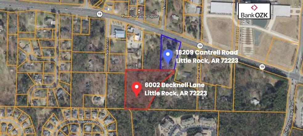 Primary Photo Of 6002 Becknell Ln, Little Rock Land For Sale