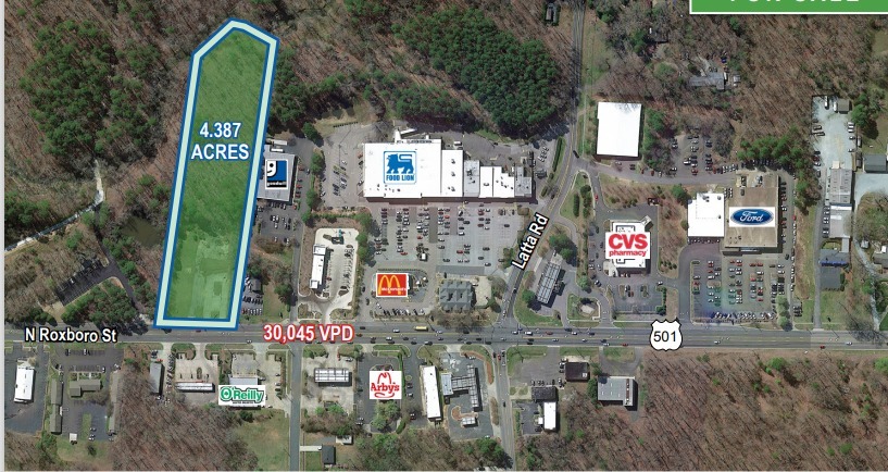 Primary Photo Of 5255 N Roxboro Rd, Durham Land For Sale