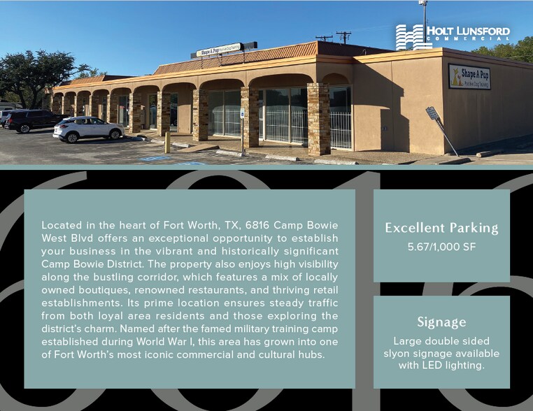 More Photos Of 6816 Camp Bowie Blvd, Fort Worth Unknown For Lease