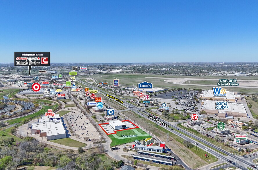 More Photos Of 401-411 Alta Mere Dr, Fort Worth Storefront For Lease