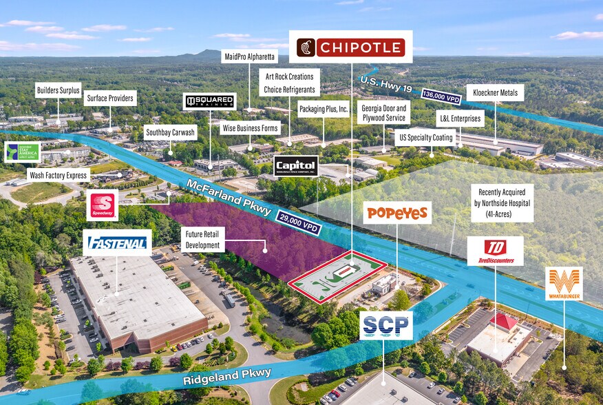 More Photos Of 1060 Ridgeland Pkwy, Alpharetta Freestanding For Sale