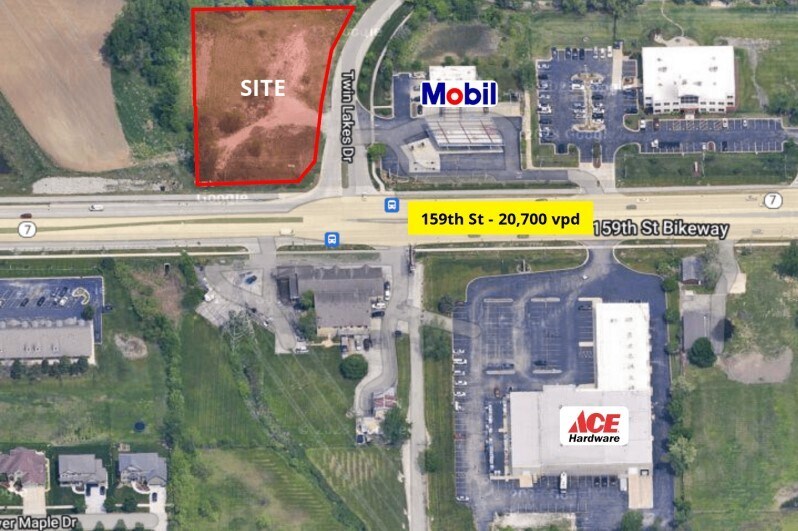 More Photos Of Twin Lakes Dr & 159th St, Homer Glen Land For Sale