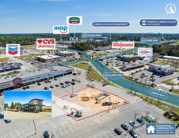 More Photos Of 3516 Sangani Blvd, Diberville Fast Food For Sale