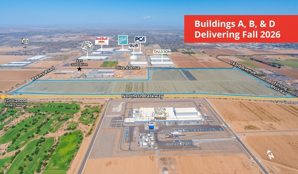 More Photos Of Reems Rd & Northern Pky, Waddell Unknown For Lease