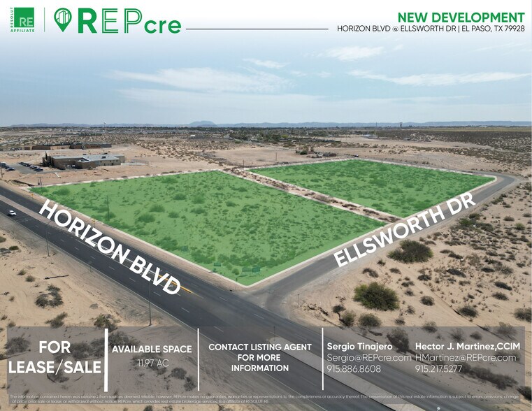 Primary Photo Of 0 Horizon Blvd, El Paso Land For Sale