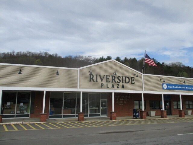 Primary Photo Of 1-6 Riverside Plz, Blossburg Storefront For Sale