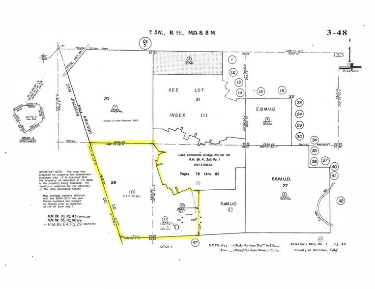 More Photos Of 1000 N State Highway 88, Ione Land For Sale