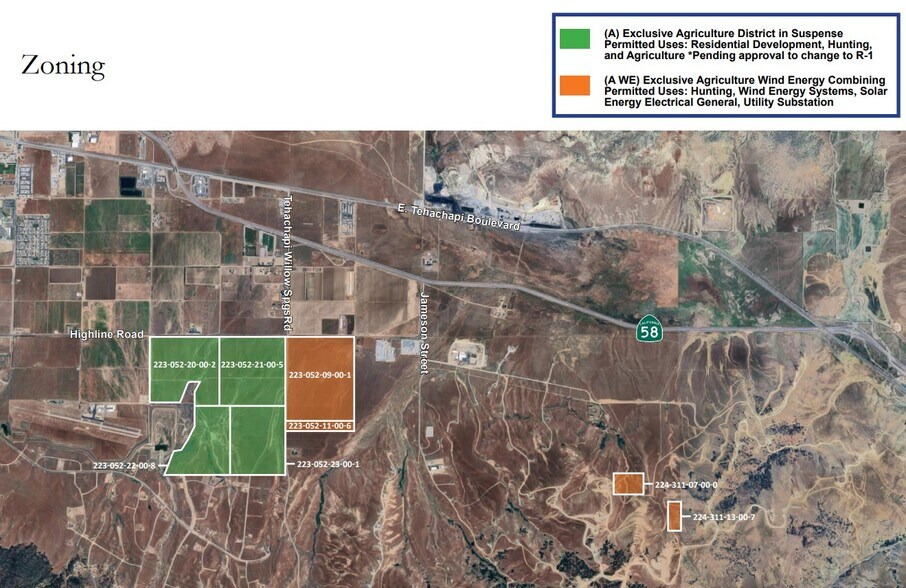 More Photos Of Tehachapi Willow Springs Rd & Highline Rd, Tehachapi Land For Sale