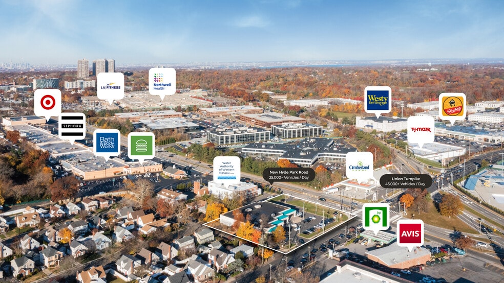 More Photos Of 1526-1596 Union Tpke, New Hyde Park General Retail For Sale