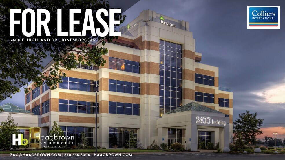 Primary Photo Of 2400 E Highland Dr, Jonesboro Office For Lease