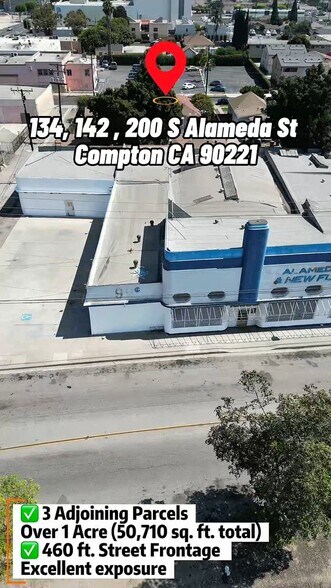 Primary Photo Of 134 Alameda E St, Compton Warehouse For Sale
