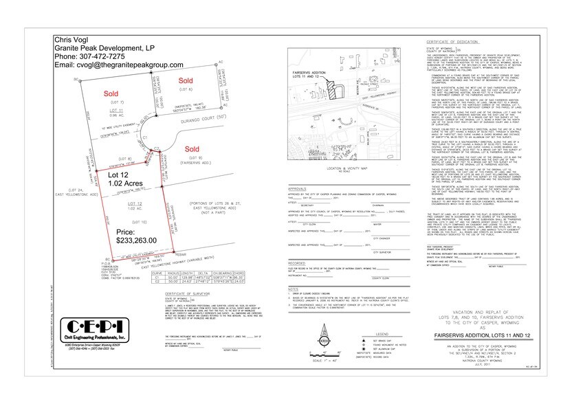 More Photos Of 3400 E Yellowstone Hwy, Casper Land For Sale