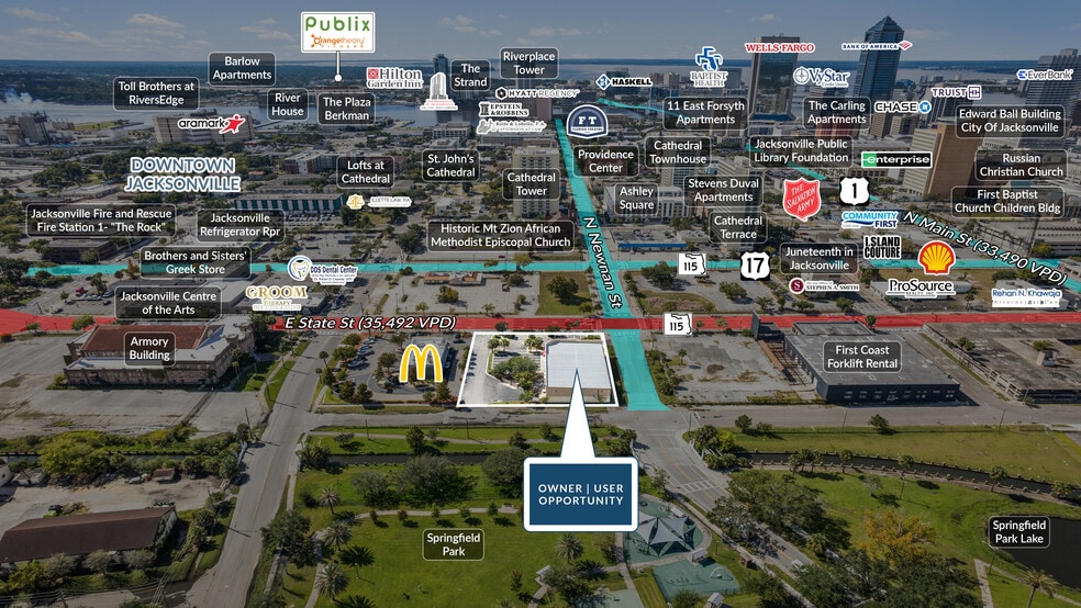 More Photos Of 233 State St E, Jacksonville Freestanding For Sale