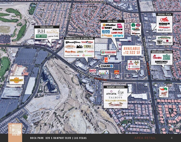 More Photos Of 820 S Rampart Blvd, Las Vegas Storefront For Lease
