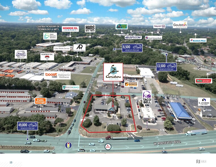 More Photos Of 301 W Roosevelt Blvd, Monroe Freestanding For Sale