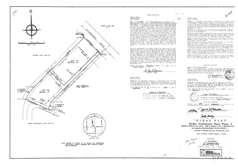 More Photos Of 3403 Silverstone dr, Plano Land For Sale
