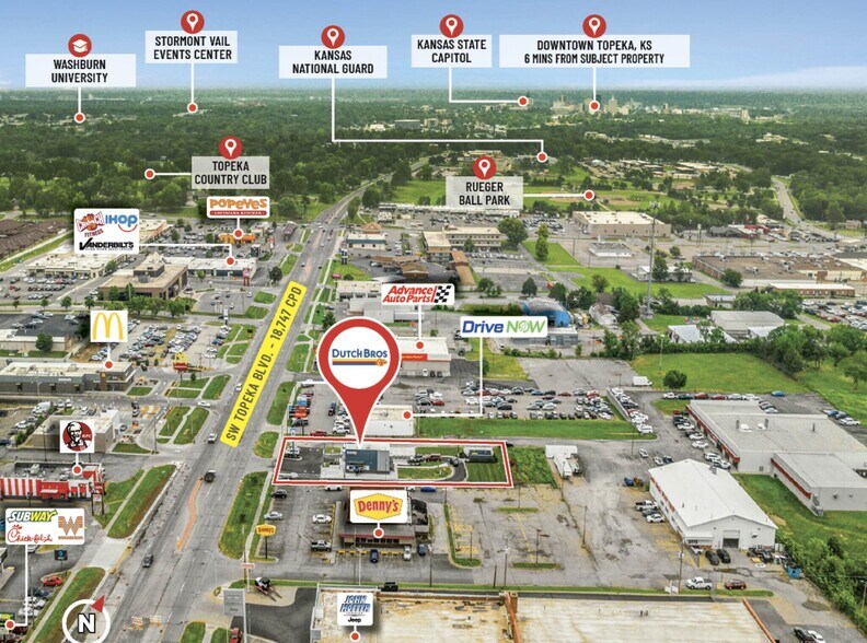 More Photos Of 3200 SW Topeka Blvd, Topeka General Retail For Sale