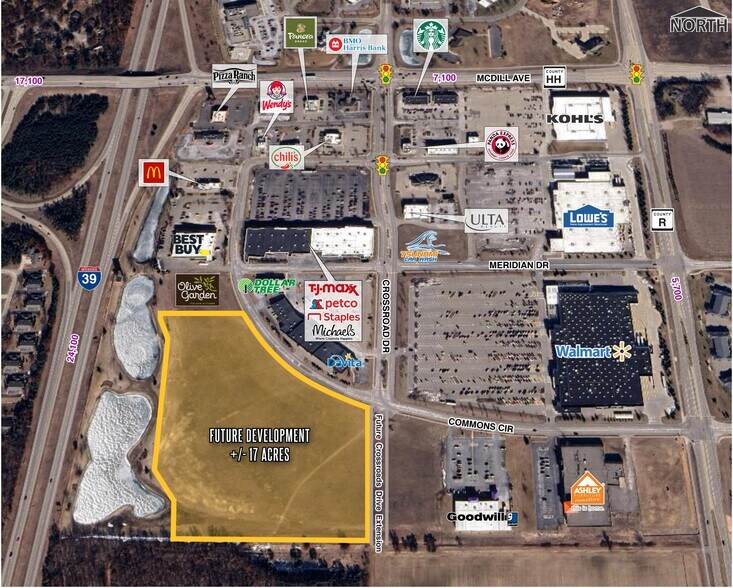 Primary Photo Of Commons Cir, Plover Land For Lease