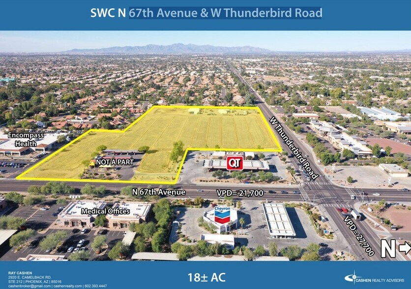 Primary Photo Of N 67th Ave @ Thunderbird Rd, Peoria Land For Sale