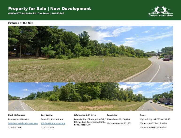 More Photos Of 4486 Aicholtz Rd, Cincinnati Land For Sale