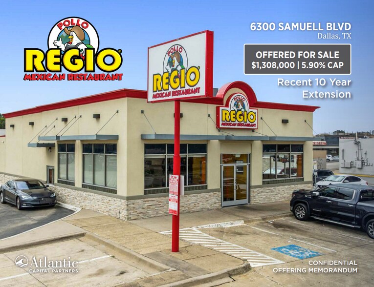 Primary Photo Of 6300 Samuell Blvd, Dallas Fast Food For Sale