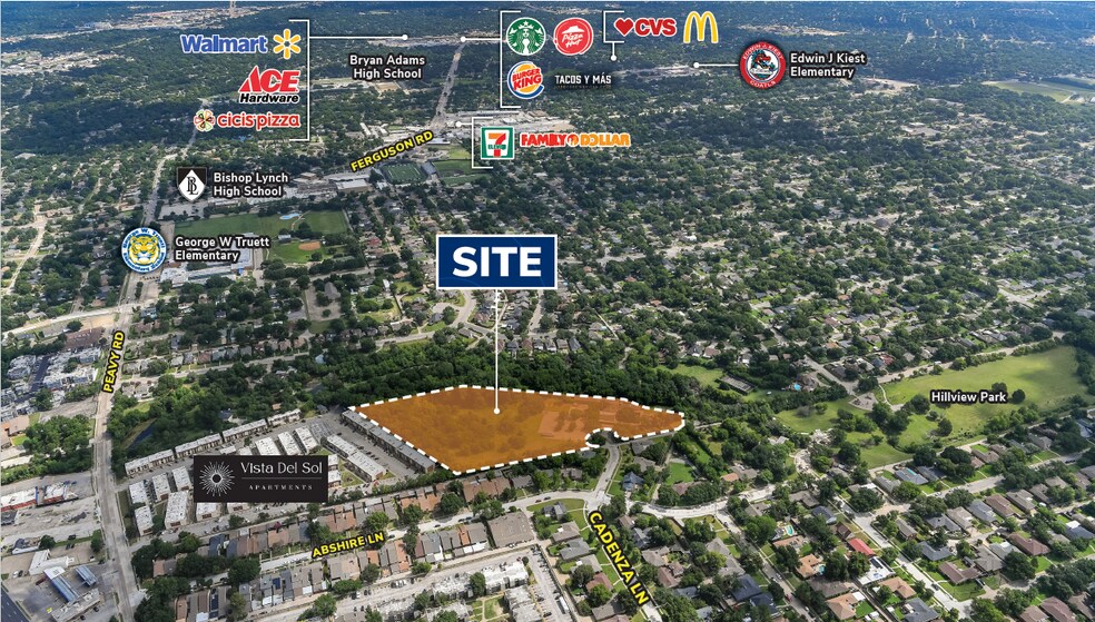 Primary Photo Of 8550 Cadenza Ln, Dallas Land For Sale