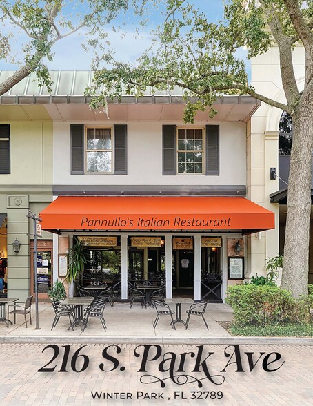 Primary Photo Of 216 S Park Ave, Winter Park Restaurant For Sale