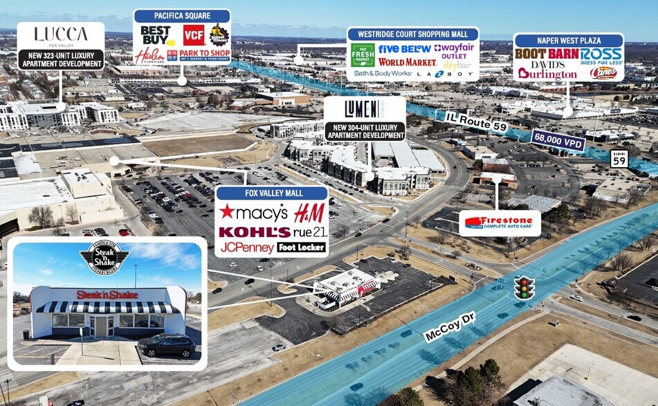 Primary Photo Of 4333 Fox Valley, Aurora Freestanding For Sale