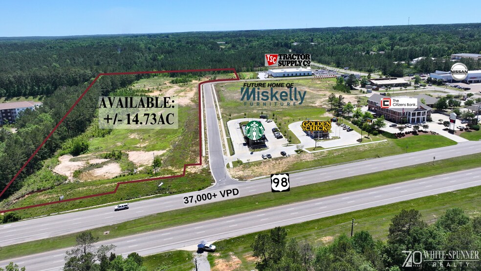 More Photos Of Highway 98 & Lamar Blvd, Hattiesburg Land For Sale