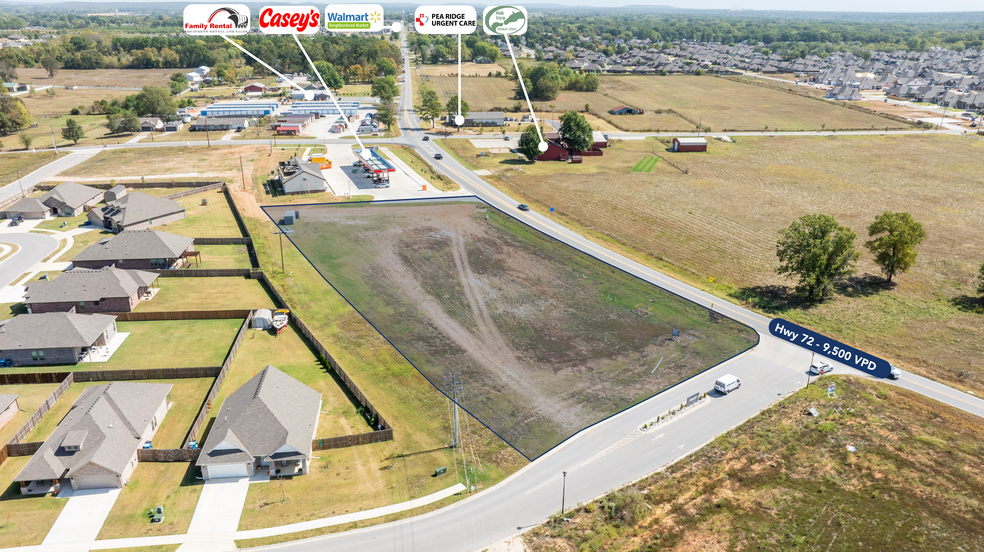 Primary Photo Of 0 Hwy 72, Pea Ridge Land For Sale