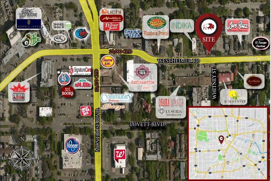 More Photos Of 500 Westheimer Rd, Houston Restaurant For Sale