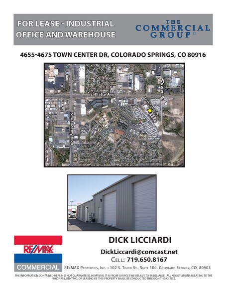 More Photos Of 4675 Town Center Dr, Colorado Springs Warehouse For Lease
