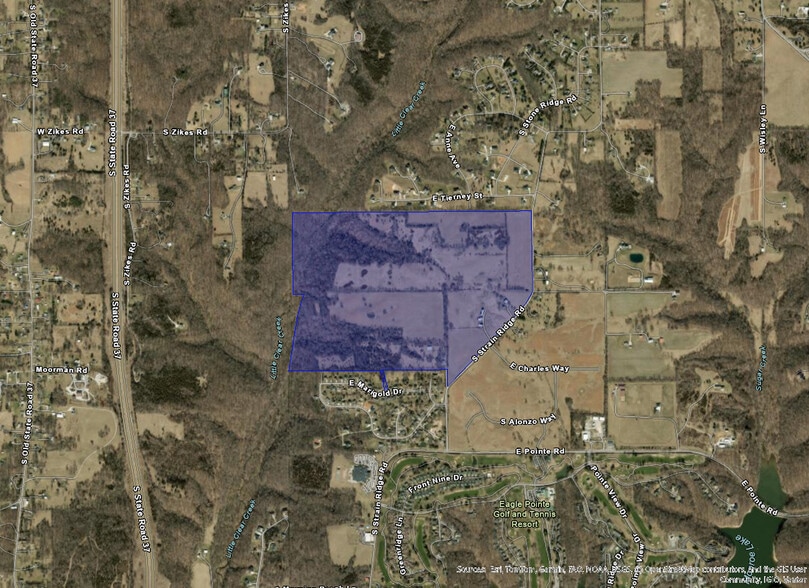 More Photos Of 8680 S Strain Ridge Rd, Bloomington Land For Sale